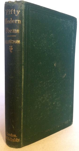Item #1294 Fifty Modern Poems. William Allingham.