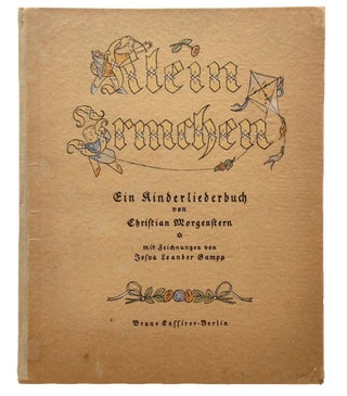 Item #2106 [Jugendstil] Klein Irmchen. Ein Kinderliederbuch. Christian Morgenstern
