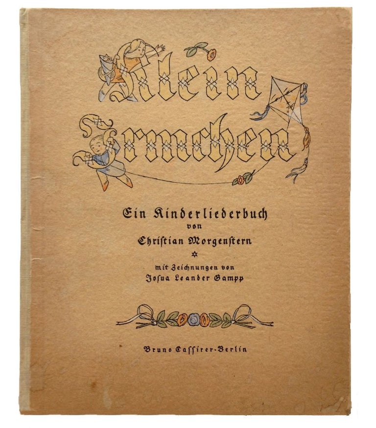 Item #2106 [Jugendstil] Klein Irmchen. Ein Kinderliederbuch. Christian Morgenstern.