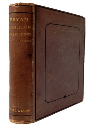 Item #2180 Bryan Waller Procter: An Autobiographical Fragment. Barry Cornwall, Bryan Waller Procter