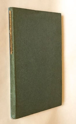 Item #2404 [Swinburne, Algernon] Bibliographical List of the Writings of Algernon Charles...