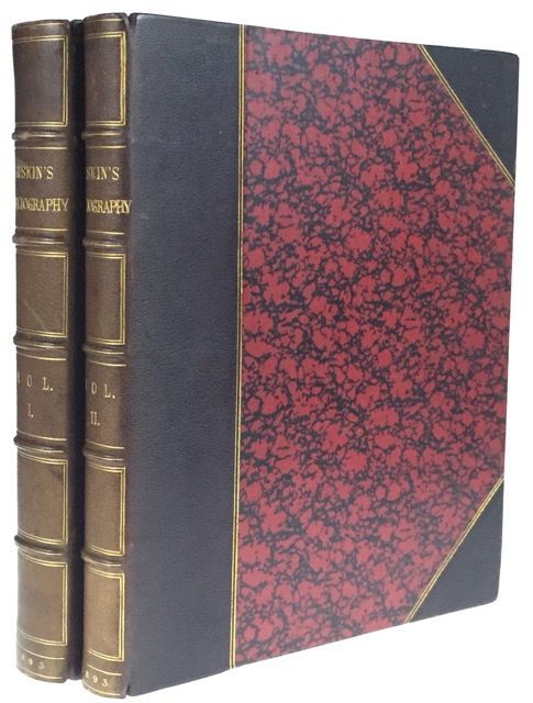 Item #2609 [Ruskin, John] Complete Bibliography of the Writings in Prose and Verse of John Ruskin, LL.D; [bound with:] The Illustrations to the Bibliography of the Writings of John Ruskin.Change this text in Preferences, "items" tab. John Ruskin.