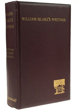 Item #2794 [Housman, Laurence] Selections form the Writings of William Blake. Laurence Housman