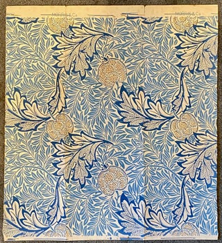 Item #2950 [Morris & Co] Original "Apple Pattern" Wallpaper Sample. William Morris