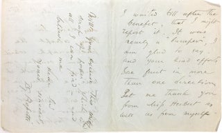 Item #3039 [Rossetti, Dante Gabriel- Autograph Letter] DG Rossetti ALS Regarding Henry Taylor and...