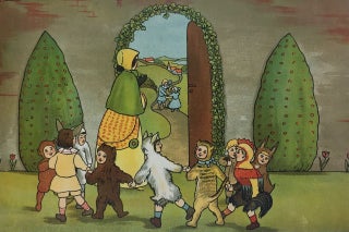 Children's Book- Marie Hildebrandt] Jan en Jansje in het Wonderland