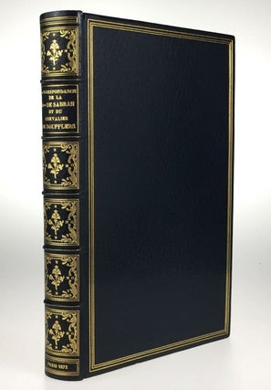 Item #3585 [Binding, Fine- Noulhac, with Signed Photo in his studio in Paris with his wife,...
