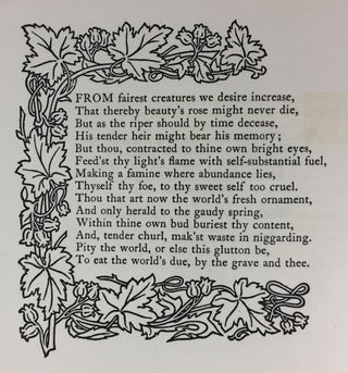 [Binding, Fine- Frank Garrett] The Sonnets of Shakespeare