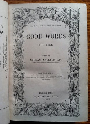 Item #360 [Millais, Tenniel and others] Good Words for 1864. Norman MacLeod