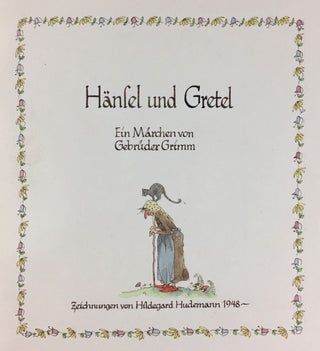 Item #3736 [Manuscript Book- Hansel and Gretel] Hansel and Gretel; Ein Marchen von Gebruder...