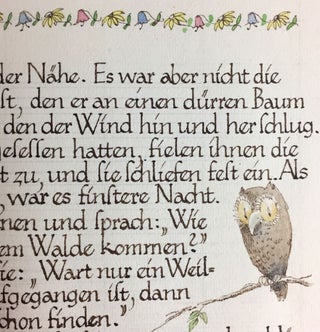 [Manuscript Book- Hansel and Gretel] Hansel and Gretel; Ein Marchen von Gebruder Grimm
