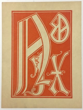 Item #3762 [Day, F. Holland- Designed by Day] Bookplate by Day, Designed for HImself. F. Holland Day