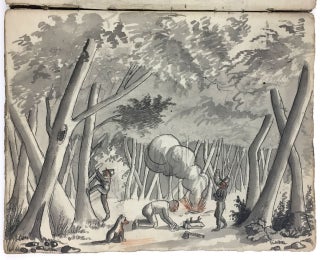 [Sketchbook- 19th Century] Livre D'Etude de C. Vandergrient