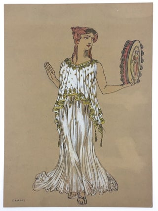 Item #3847 [Barbier, Georges- Original Gouache Watercolor