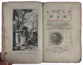 Item #3882 [Pope, Alexander] An Essay on Man. Alexander Pope