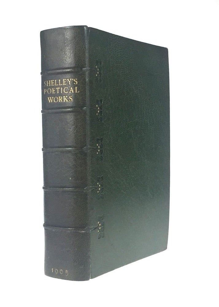 Item #3905 [Binding, Fine- Cockerell, Douglas for W. H. Smith Bindery] The Poetical Works of Percy Bysshe Shelley. Percy Bysshe Shelley.