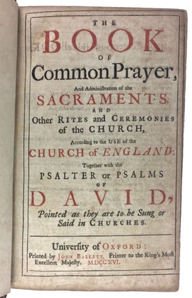 Item #3928 [Baskett Imprint- with Fore-edge Painting] The Book of Common Prayer... etc