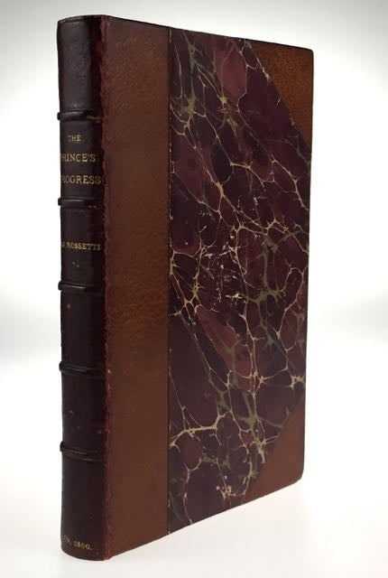 Item #3966 [Rossetti, Christina- With Very Rare Original State WIth Uncorrected Publisher's Edits on Page 71] The Prince's Progress. Christina Rossetti.