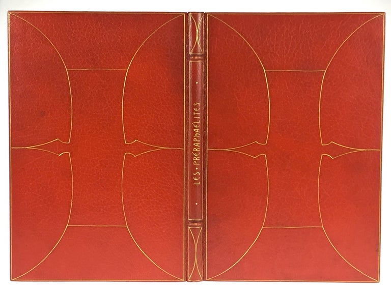 Item #3990 [Binding, Fine- Bickers] Pre- Les Preraphaelites. Superbly bound by Bickers & Son. Olivier Georges Destree.
