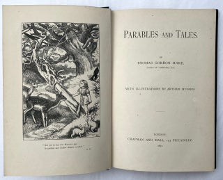Item #4010 [Pre-Raphaelite Classic- Arthur Hughes] Parables and Tales- Extra Fine Copy. Thomas...
