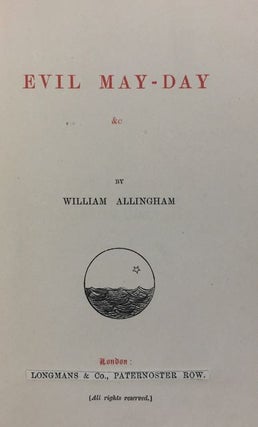 [Allingham, William- Extremely Scarce] Evil May-Day
