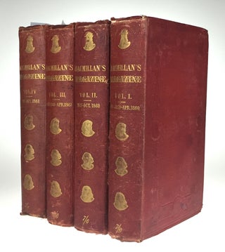 Item #4067 [Rossetti, Christina- First Appearances- Macmillan Magazine, 1859-62] Three Early...