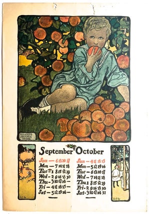 [Smith, Jessie Willcox- Vanishingly Scarce] "The Child, A Calendar- 1903"