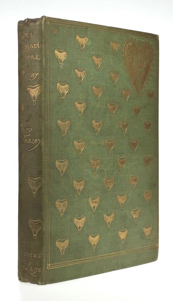 Item #4247 [Ricketts, Charles- Fabulous Association Copy] Poems Dramatic and Lyrical. Charles Ricketts, Lord de Tabley.