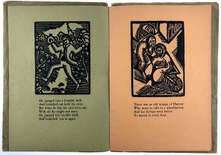 [Block Prints] Four and Twenty Block Prints for Four and Twenty Rhymes. Number Three, University of Washington Chapbooks