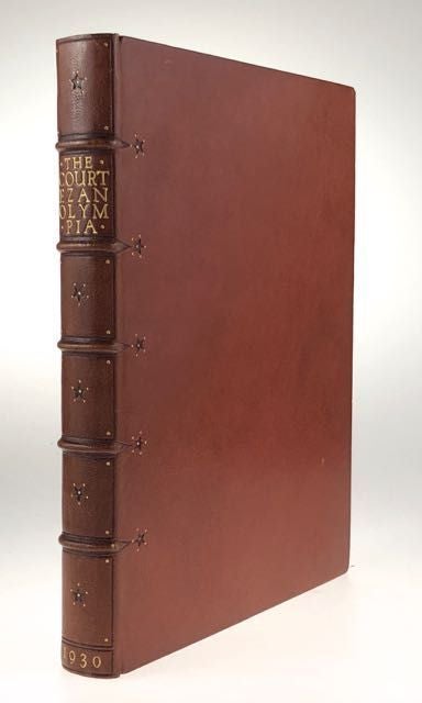 Item #4370 [Binding, Fine- Donnelley for Merle Armitage] The Courtezan Olympia: An Intimate survey of Artists and their Mistress-Models. C. J. Bulliet.