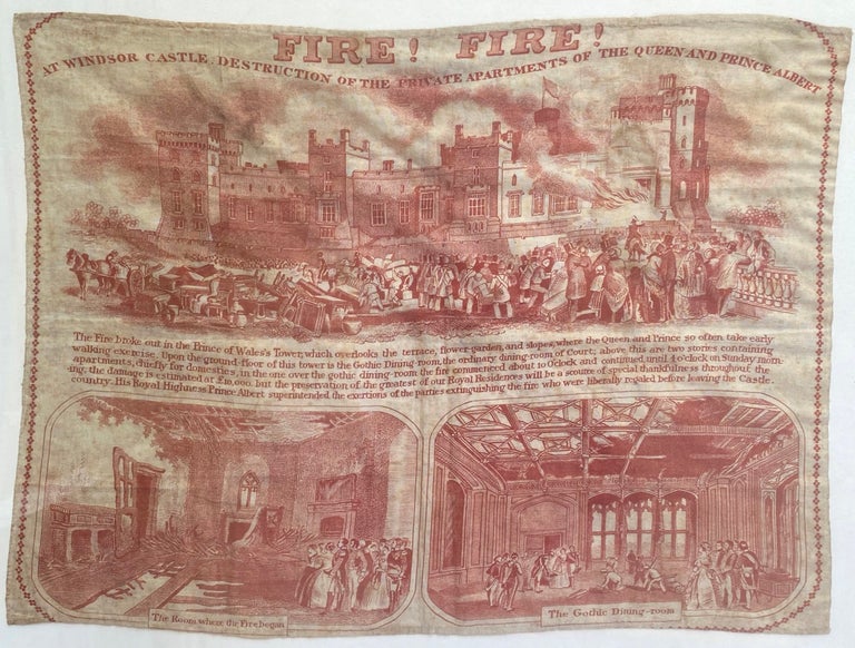 Item #4426 [Victoriana- Textile] "Fire! Fire! At Windsor Castle."