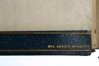 [Binding, Fine- Adams Bindery, ONE OF ONLY FOUR COPIES] Horace Walpole and the Strawberry Hill Press (1757-1789)