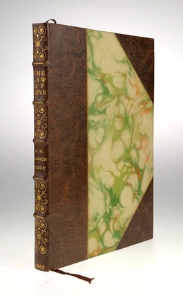 Item #4644 [Roycroft Press- Exquisite 3/4 Levant, Attributed to Kinder] The Law of Love. William...