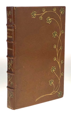 [Binding, Fine- Bound by H. Wood] Readings in Crabbe. "Tales of the Hall"
