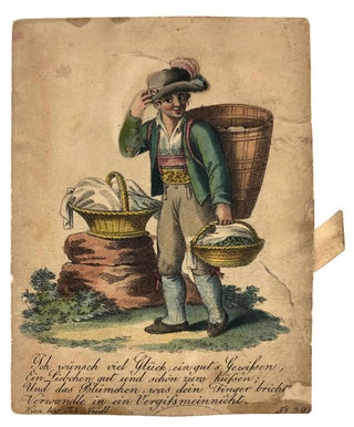 Item #4744 [Billet- Movable, Hand-colored] "I wish you good luck, a good conscience..."