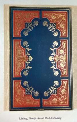 [Bookbinding Classic- Scarce] American Bookbindings in the Library of Henry William Poor... Illustrated in Gold-Leaf and Colors by Edward Bierstadt