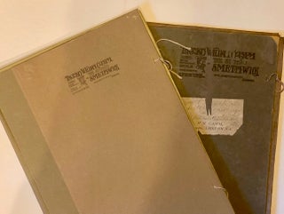 Item #4853 [Camm Studios] Two Original Folio Size Folders