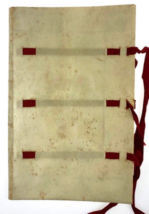 Item #4854 [Illuminated Manuscript- Caligraphed by John Franklin Shipley, Presentation Copy] The...