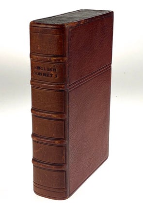 [Binding, Fine- Unsigned, Author's Copy, with Correction] English Sonnets. By Poets of the Past