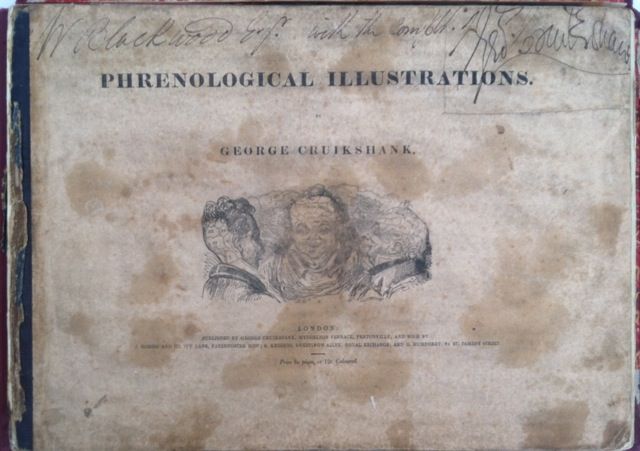 Item #486 [Cruikshank, George, Presentation Copy] Phrenological Illustrations. George Cruikshank.