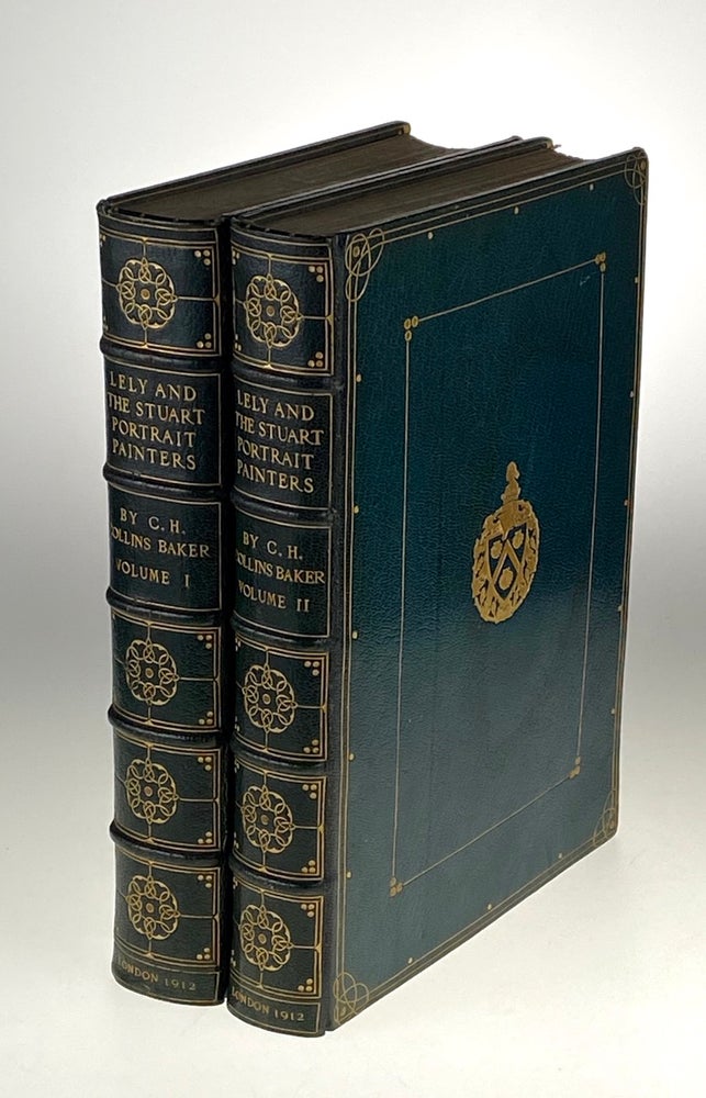 Item #4922 [Binding, Fine- W. H. Smith, Designed by Douglas Cockerell] Lely and the Stuart Portrait Painters: A Study of English Portraiture Before & After van Dyck. C. H. Collins-Baker.