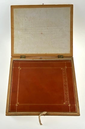 [Binding, Fine- Douglas Cockerell for W. H. Smith: Wonderful Niger Guest Book, with Original Box] Guest Book