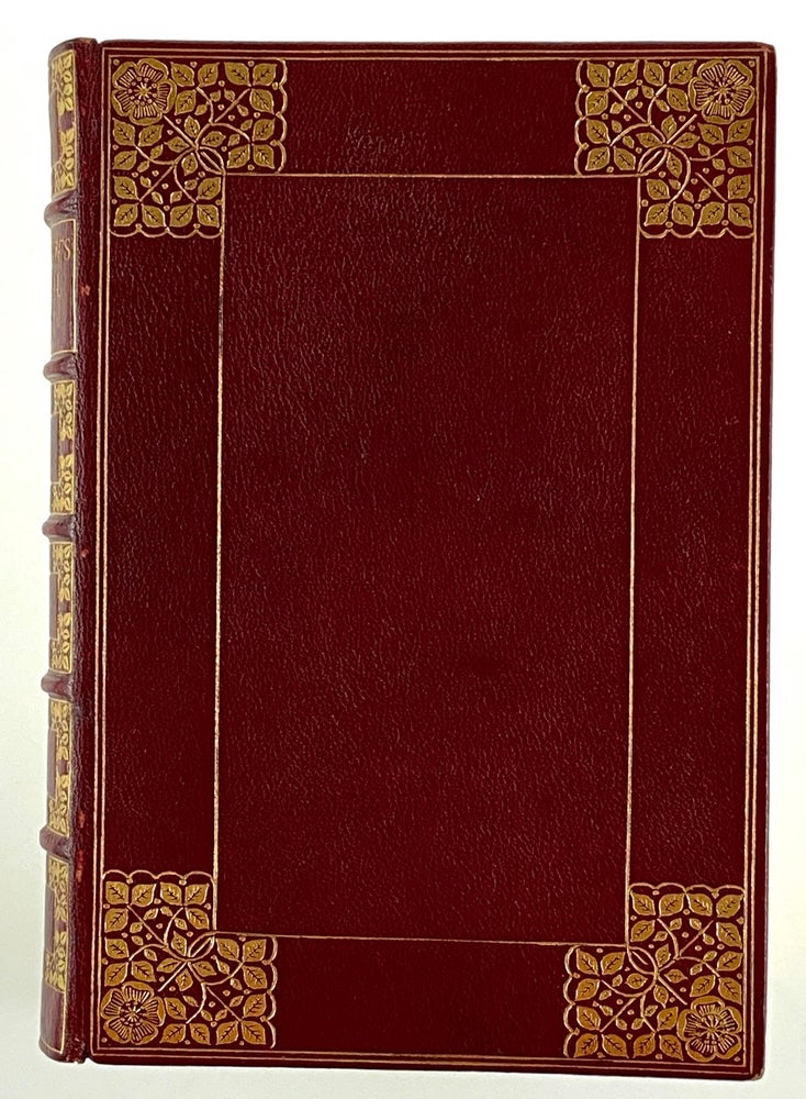 Item #4996 [Binding, Fine- Cockerell at W.H. Smith] The Poetical Works of Henry Wadsworth Longfellow. Henry Wadsworth Longfellow.