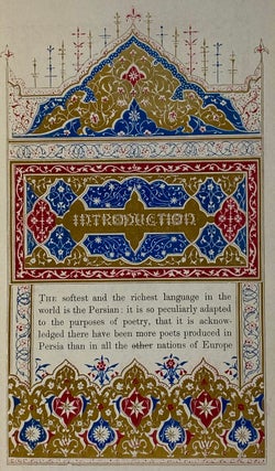 [Binding, Fine- RiviËre & Son] The Rose Garden of Persia (Inscribed by the Author)