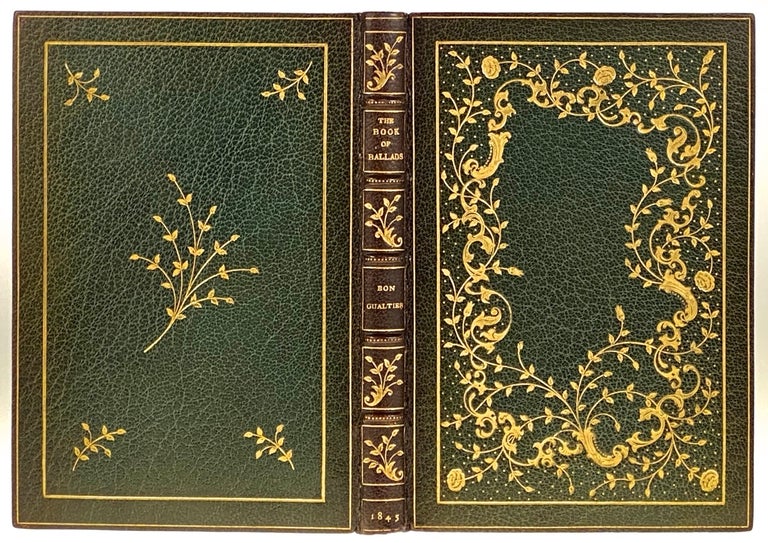 Item #5817 [Binding, Fine- Zaehnsdorf Exhibition] Book of Ballads. ed Bon Gaultier, William E. Aytoun.