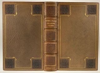 Item #5820 [Binding, Fine- "VAB"] Poems Plays and Rosamund Gray. Charles Lamb, William ed. Macdonald