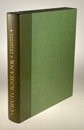 [Cruikshank, George, and Isaac Cruikshank- 23 ORIGINAL SKETCHES] A Group of 23 Sketches Assembled by One Collector and Nicely Displayed in 22 stock folders and house in luxurious 20th Century chemise and slipcase.