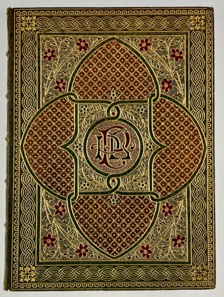 Item #6063 [Binding, Fine- Stunning Inlaid Binding- Illuminated Manuscript] "To Percy L. Pewtress...