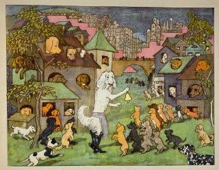 [Kreidolf, Ernest] Das Hundefest ("The Dog Festival"
