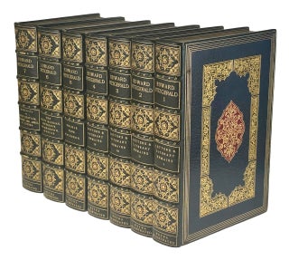 Fine Binding- Adams Bindery, Deluxe 7 Volumes Full Onlaid, Extra-Illustrated] Letters &. Edward Fitzgerald.